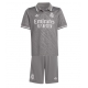 Real Madrid Endrick #16 Echipament de Fotbal Replică 2024-25 Copii Treilea (+ Șorturi)
